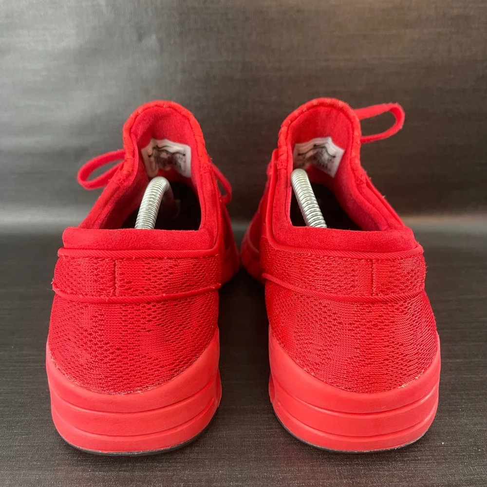 Nike SB Stefan Janoski Max Mens Sz 8‎ University Red Mesh Skate Shoes 631303-660